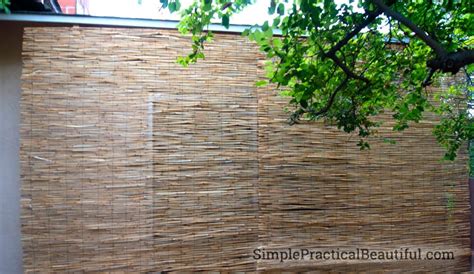 Diy Outdoor Bamboo Shades Simple Practical Beautiful