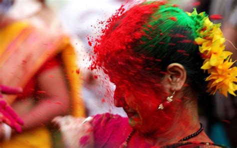 India Celebrates Holi The Hindu Festival Of Colours