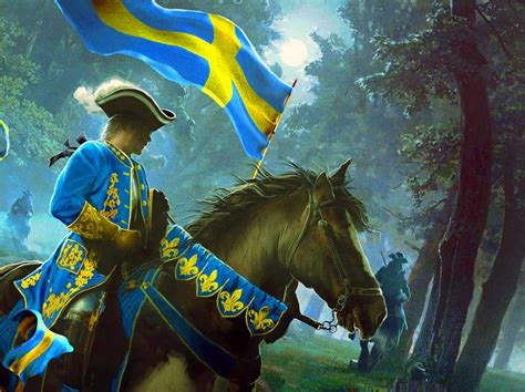 King Charles Xii Of Sweden In Northern Baltic Great Northern War