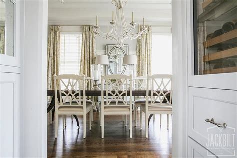 Get free shipping on qualified white, wood dining room sets or buy online pick up in store today in the furniture department. Dark Dining Table with White Dining Chairs - French ...