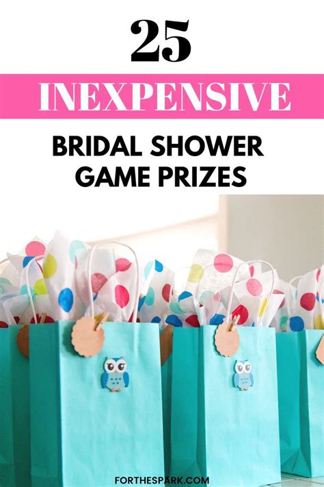25 Best Bridal Shower Game Prizes Guests Will Love Bridal Shower