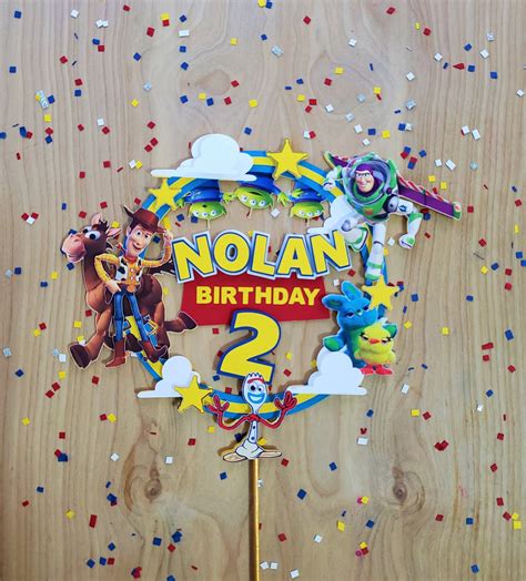 Toy Story Cake Topper Woody Cake Topper Buzz Cake Topper Toy Story