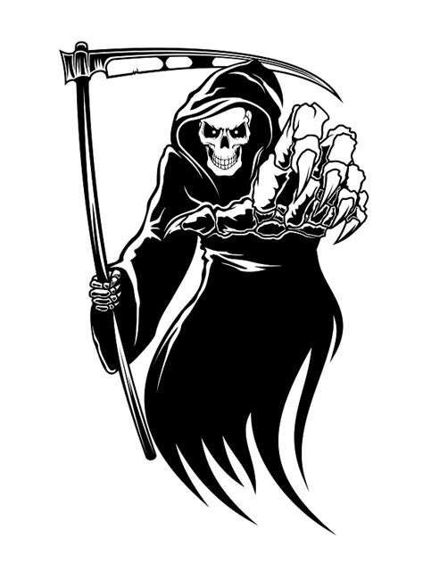 Grim Reaper Grimreaper Clip Art Image 24193