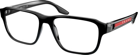 Prada Linea Rossa Prada Linea Rossa Vps 04n Men Eyewear Frames Black 54