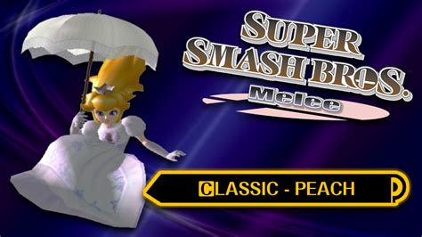 Classic Peach Super Smash Bros Melee Youtube