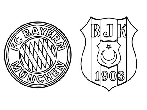 Some of them are transparent (.png). Fc Bayern München Logo Malvorlage | Kinder Ausmalbilder