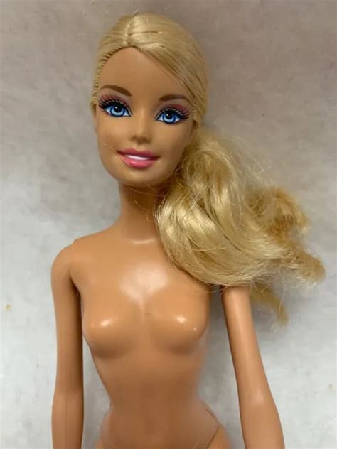 N Nude Barbie Mattel Bowling Champ Blonde Ponytail Blue Eyes Doll My Xxx Hot Girl