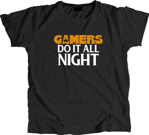 Gamers Do It All Night Online Gamer T Video Game Lover Etsy