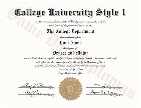 Buy Replacement College And University Diplomas And Degrees Usa