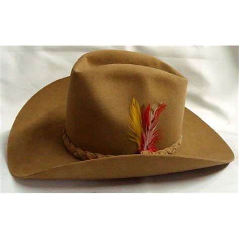 4 X Stetson Beaver Cowboy Hat In Original Box