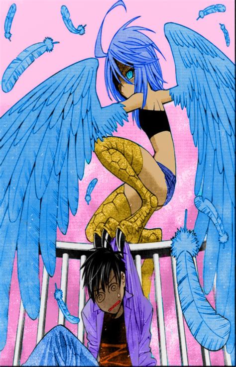 papi the harpy appears by drunkenshinigami d5mm3h7 716×1116 anime monsters monster