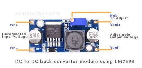 Ic Lm Dc To Dc Buck Converter Module Schematic Datasheet Sm Tech