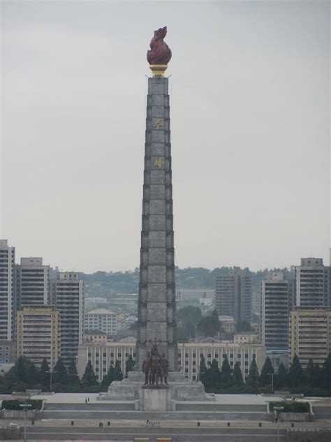 Juche Tower Pyongyang Langs X 2 Flickr