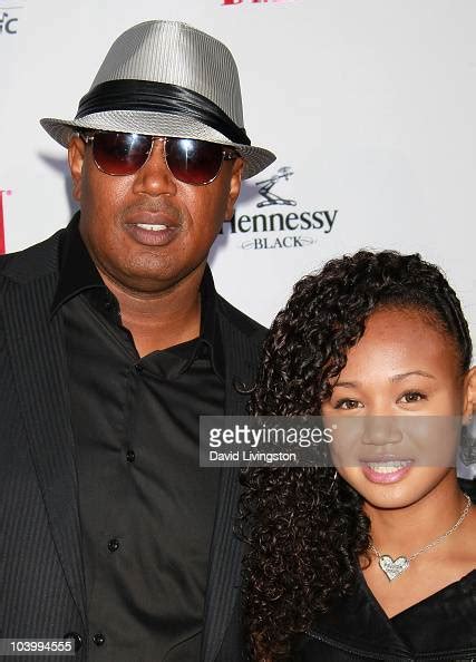 Rapper Master P And Daughter Singer Cymphonique Miller Attend The