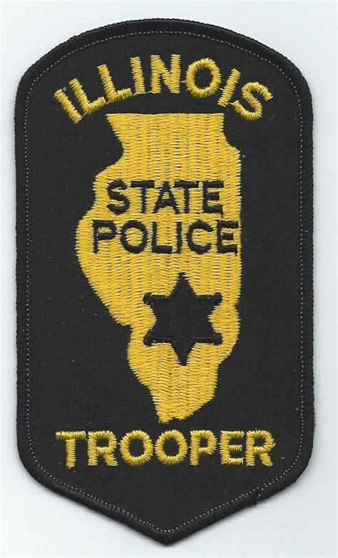 Illinois State Police Obsolete Patch State Police Police Police