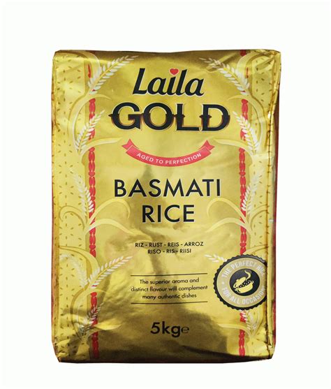 Laila Gold Basmati Rice 5 Kg Spice Town Online Grocery Store