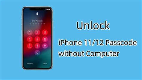 How To Unlock Iphone 111213 Passcode Without Computer