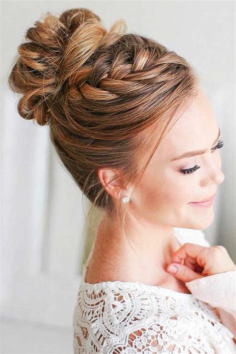 50 Easy Updos For Long Hair Up Dos For Medium Hair Formal Hairstyles