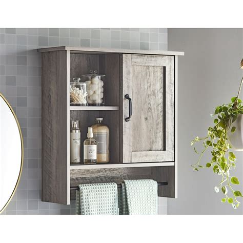 Better Homes And Gardens Modern Farmhouse Bathroom Wall Cabinet Rustic
