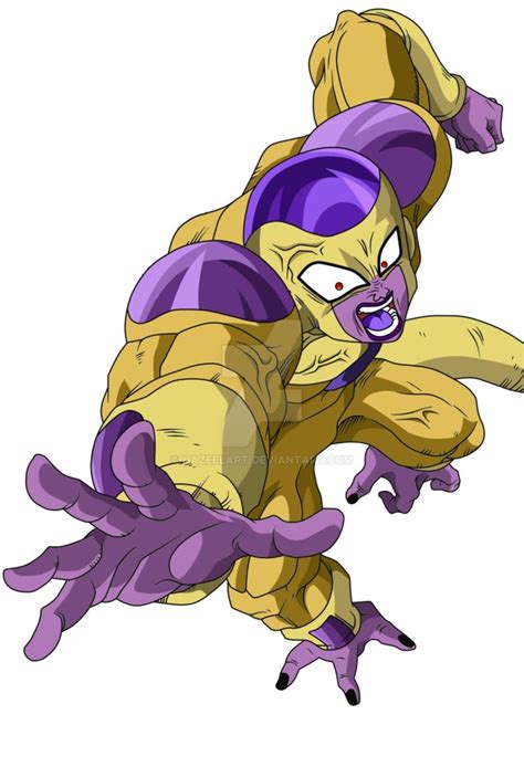 The older brother of frieza (we wonder where he will sit on the list cell is arguably one of the strongest villains in dragon ball z, and although he doesn't quite achieve his goal of destroying the world, his power level paved the way for other villains to come. Golden Frieza 100% (Full Power) by HazeelArt on DeviantArt | Frieza, Dbz characters, Dragon ball