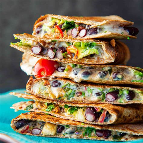 Creamy Spiced Black Bean Quesadilla The Happy Pear Plant Based Cooking And Lifestyle