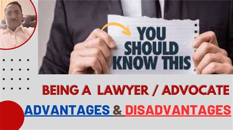 Advantages And Disadvantages Of Being A Lawyer Or Advocate And Law