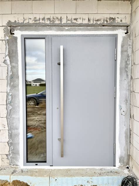 Budowa Stodoła S Premium aluminiowe drzwi wejsciowe do domu Projekt