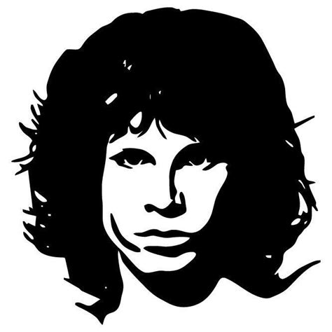 345 Jim Morrison Vinyl Decal Sticker The Doors Book Record The