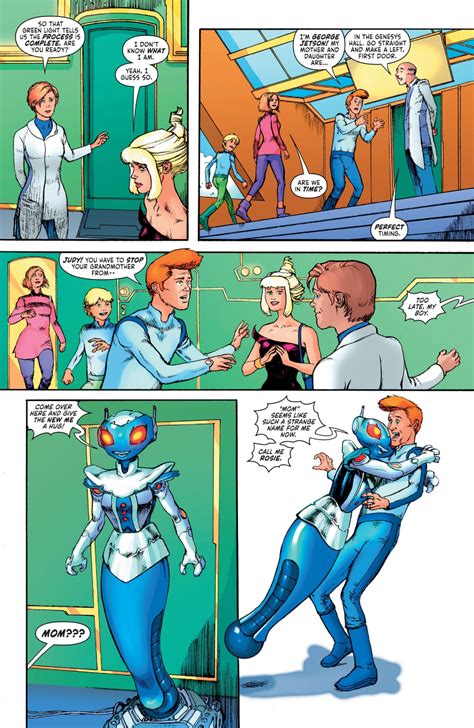 Dc Meets Hanna Barbera The Jetsons Rosie The Robot Origin Story In