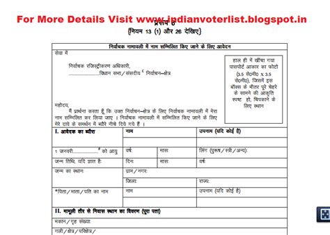 Voter List 2016 2017 India Apply Online For Voter Id Card In Bihar