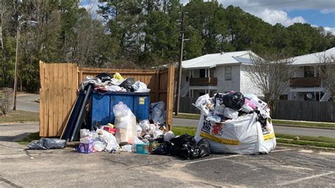 Mobile Tickets Yet Another Apartment Complex For Overflowing Garbage