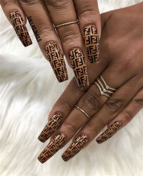 Repost 🔌𝓟𝓲𝓷𝓽𝓻𝓮𝓼𝓽 ℝ𝕖𝕒𝕝𝕞𝕩𝕟𝕫🥶💜 Fendi Nails Toe Nails Nail Designs