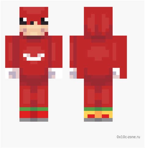 Minecraft Ugandan Knuckles Skin