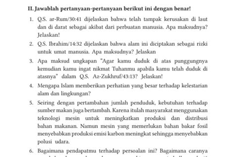 Kunci Jawaban PAI Kelas 8 Halaman 26 Kurikulum Merdeka Menjelaskan