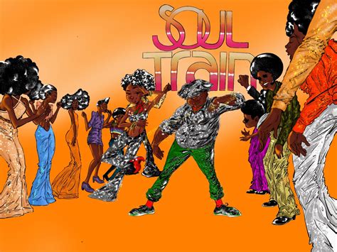 Decades Of Dance Down The Soul Train Line Drawing By Yvonne West Pixels