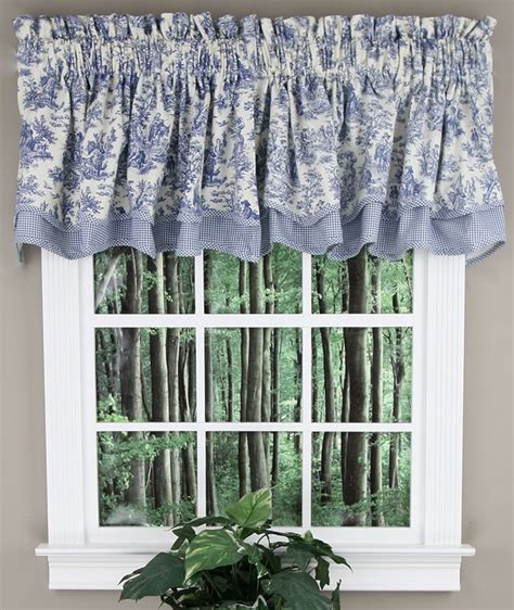 Charmed Life Scalloped Valance By Waverly Features A Medium Scale