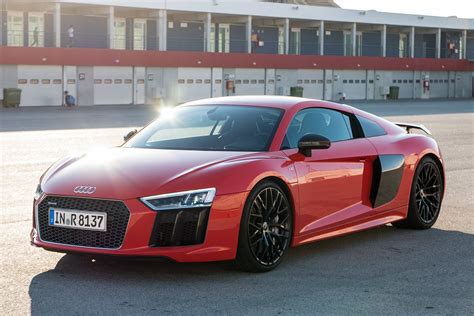 2017 Audi R8 V10 Cars Coupe Red Wallpaper 1920x1280 879784