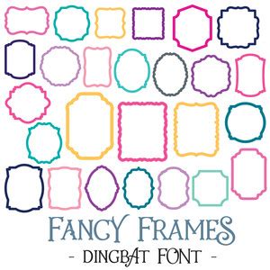 View/set parent page (used for creating breadcrumbs and structured layout). Fancy frames font | Create text, Dingbat fonts, Silhouette ...