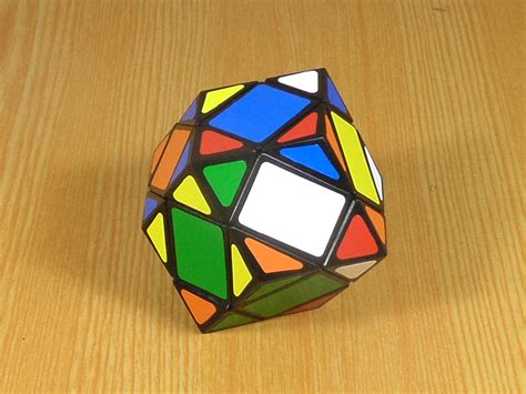 Rhombic Dodecahedron 3x3 Lanlan Black White Puzzle Shop Cut