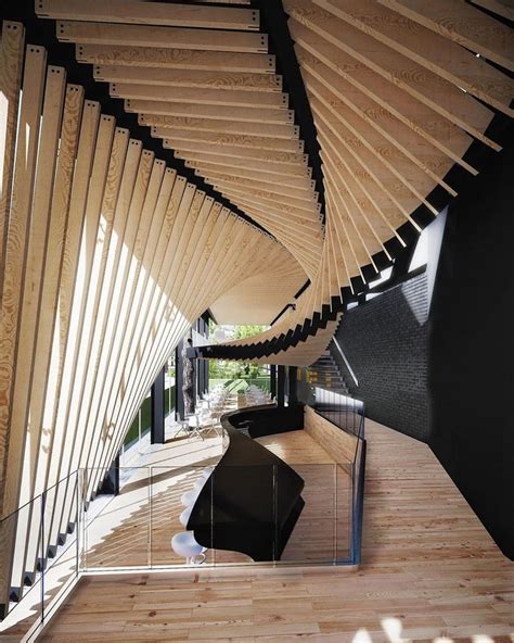 Parametric Architecture On Instagram Twisted Wooden Elements Of This