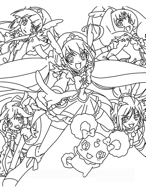 ️precure Coloring Pages Free Download