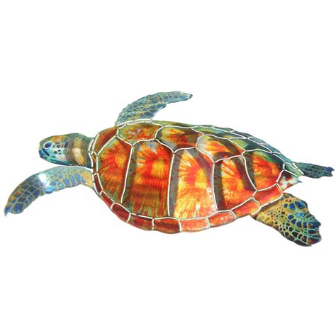 Just click on the icons, download the file(s) and print them on your 3d printer. 3D Sea Turtle Metal Wall Art By Next Innovations - Walmart.com - Walmart.com