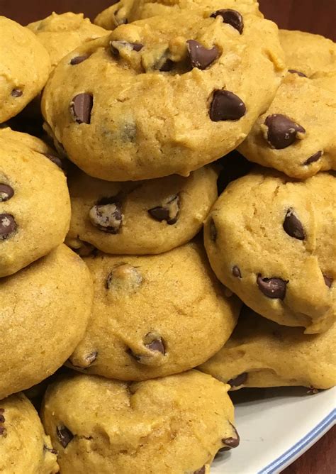 Pumpkin Spice Chocolate Chip Cookies Live Play Eat