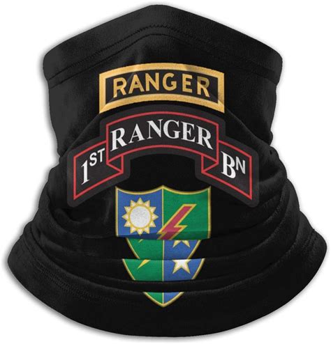 1st Battalion 75th Ranger Regiment With Ranger Microfiber Neck Guard