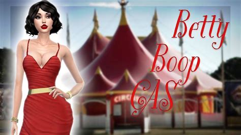 Sims 4 Cas Sims Mods Betty Boop Betties Halter Dress Celebs