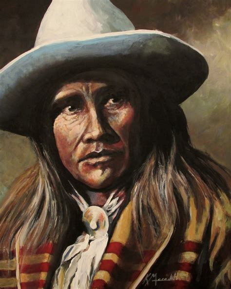 Native American Portrait By Kmeredith Kp American Fine Art Native