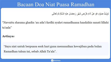 Dan cukup niat sekali untuk puasa yang wajib dilakukan. √ Niat Puasa Ramadhan: Hukum, Bacaan Doa, Keistimewaan