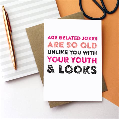 Happy Birthday Age Related Jokes Greeting Card By Do You Punctuate