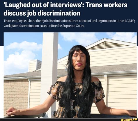 Laughed Out Of Interviews Trans Workers Discuss Job Discrimination