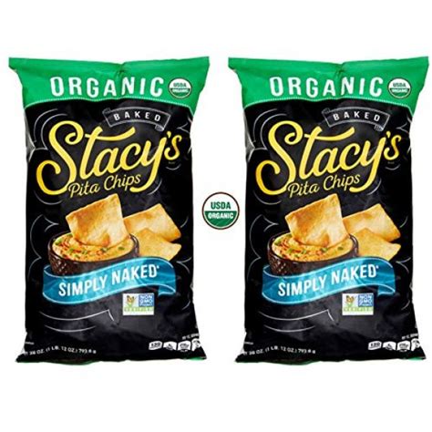 Stacy S Organic Twice Baked Simply Naked Pita Chips